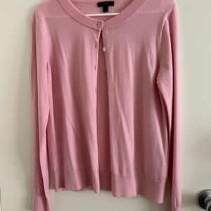 J. Crew Size Medium EUC Pink and Navy Sweaters